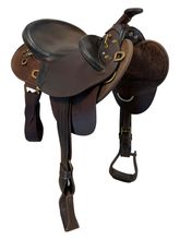 14 Inch Used Fox Poley Australian Saddle