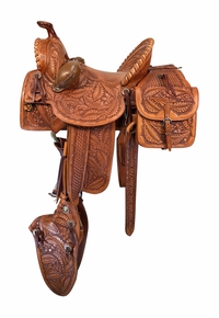 14 Inch Used Franklin Trail Saddle