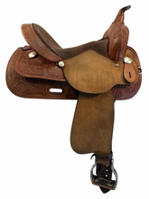 SOLD 2026/07/06 14 Inch Used High Horse By Circle Y Barrel Saddle Medium Tree 6210