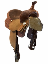 SOLD 2026/07/06 14 Inch Used High Horse By Circle Y Barrel Saddle Medium Tree 6210