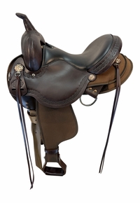 14 Inch Used High Horse By Circle Y Daisetta Cordura Trail Saddle Medium Tree 6914
