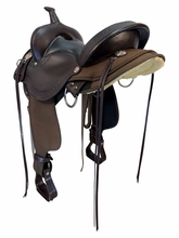 14 Inch Used High Horse By Circle Y Daisetta Cordura Trail Saddle Medium Tree 6914