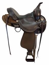 14 Inch Used High Horse By Circle Y Daisetta Cordura Trail Saddle Medium Tree 6914