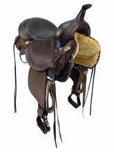 14 Inch Used High Horse By Circle Y Daisetta Cordura Trail Saddle Medium Tree 6914