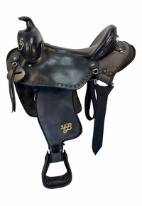 14 Inch Used Imus Cordura Trail Saddle Wide Tree