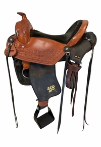 14 Inch Used Imus Cordura Trail Saddle Wide Tree