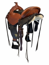 14 Inch Used Imus Cordura Trail Saddle Wide Tree