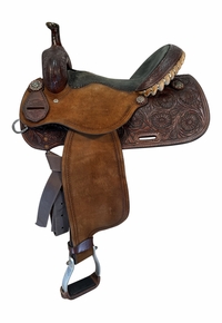 14 Inch Used Martin Barrel Saddle Wide Tree