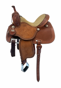 14 Inch Used Martin Barrel Saddle X Wide Tree Crown C