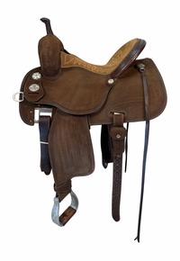 14 Inch Used Martin Cervi Crown C Barrel Saddle Wide Tree
