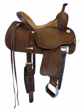 14 Inch Used Martin Cervi Crown C Barrel Saddle Wide Tree
