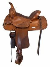 14 Inch Used McCall Ranch Saddle Medium Tree