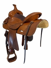 14 Inch Used McCall Ranch Saddle Medium Tree