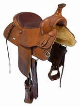 14 Inch Used McCall Ranch Saddle Medium Tree