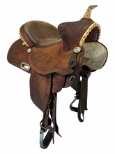 14 Inch Used Pro Qualifier Barrel Saddle Wide Tree