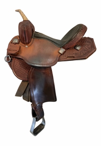 14 Inch Used Pro Rider Barrel Saddle