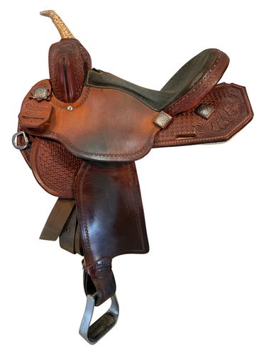14 Inch Used Pro Rider Barrel Saddle
