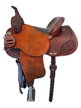 14 Inch Used Reinsman Barrel Saddle 4211