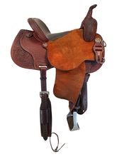 14 Inch Used Reinsman Barrel Saddle 4211
