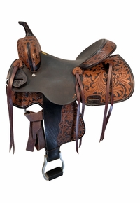14 Inch Used Royal King Traverse Trail Saddle RK1024