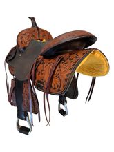 SOLD 2025/11/16 14 Inch Used Royal King Traverse Trail Saddle RK1024