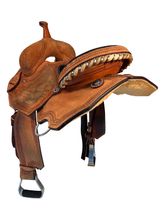 SOLD 2025/07/09j  14 Inch Used Scott Thomas Barrel Saddle