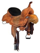 SOLD 2025/07/09j  14 Inch Used Scott Thomas Barrel Saddle