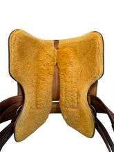 14 Inch Used Silver Mesh Custom Show Saddle Medium Tree