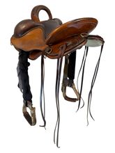 14 Inch Used SR Saddlery Endurance Saddle Medium Tree 635