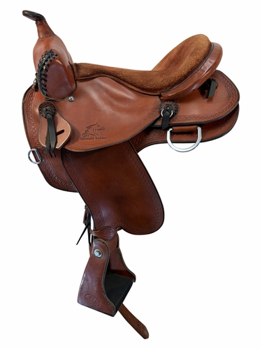 14 Inch Used Synergist Trail Saddle Medium Tree