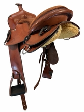 14 Inch Used Synergist Trail Saddle Medium Tree