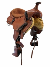 14 Inch Used Synergist Trail Saddle Medium Tree