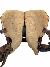 SOLD 2026/07/09  14 Inch Used Triple Creek Saddlery Barrel Saddle Wide Tree