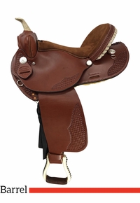 14" to 16" Dakota Barrel Racing Saddle 910j