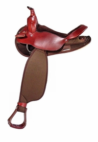 14" to 16" Fabtron Roughout Seat Cordura Saddle 7102