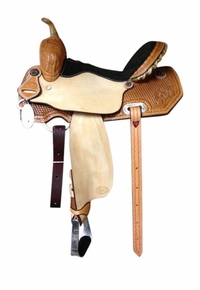 14" to 16" HR Hud Roberts Angled Barrel Saddle 727