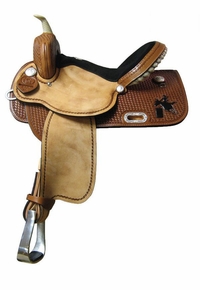 14" to 16" South Bend Saddle Co Barrel Saddle 213BR