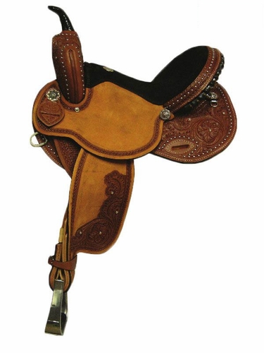14" to 16" South Bend Saddle Co Revolutionary Barrel Saddle 3726
