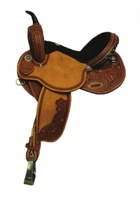 14" to 16" South Bend Saddle Co Revolutionary Barrel Saddle 3726