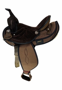 14" to 17" Big Horn Synthetic Saddle 500 501 502