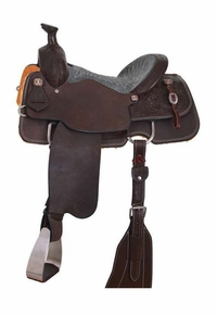 14" to 17" Circle Y Mesquite Roper Saddle 2783