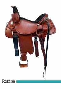14" to 17" Dakota Roping Saddle 554