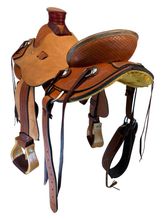 14" to 17" HR Hud Roberts Staci Wade Ranch Saddle 780