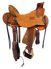 14" to 17" HR Hud Roberts Staci Wade Ranch Saddle 780