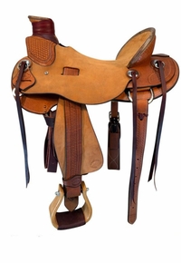 14" to 17" HR Hud Roberts Staci Wade Ranch Saddle 780