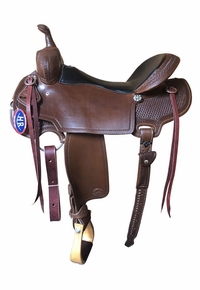 14" to 17" HR Hud Roberts Trail Saddle 819