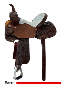 14� to 17� Scott Thomas Barrel Racer Saddle BR800
