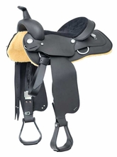 14" to 17" Wintec Western All Rounder SemiQH Saddle