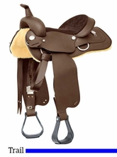 14" to 17" Wintec Western All Rounder SemiQH Saddle