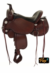 14" to 18" Circle Y Alpine Flex2 Trail Saddle 2377
